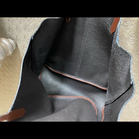 Given by Antigone Large Tote bag in Blue - Picture 9 of 13